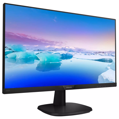PHILIPS 243V7QJABF/01 23,8" 4ms, 75Hz, Full HD, HDMI, DP, D-Sub, 2X2W Hoparlör, IPS Panel Monitör