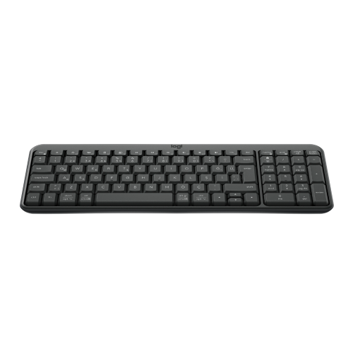 LOGITECH K250, Siyah, 920-013460, Bluetooth, Türkçe Q, Multimedya, Kompakt Klavye
