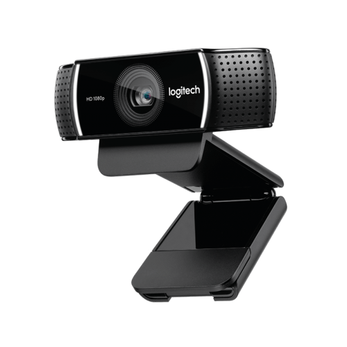 LOGITECH 960-001088, C922, PRO Strem 1080p/30 fps, Otomatik Işık Düzeltimi, Dahili Çift Mikrofonlu, Full HD, Webcam