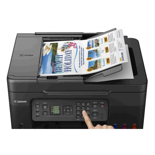 CANON PIXMA G4470, Renkli, Mürekkep Mega Tanklı, Yazıcı, Tarayıcı, Fotokopi, Fax, Wifi, Bulut, ADF, ORİJİNAL MÜREKKEP