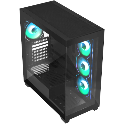 BitFenix CETO 500, 750W 80+ Bronz, Tempered Glass, ARGB, ATX, Akvaryum GAMING KASA