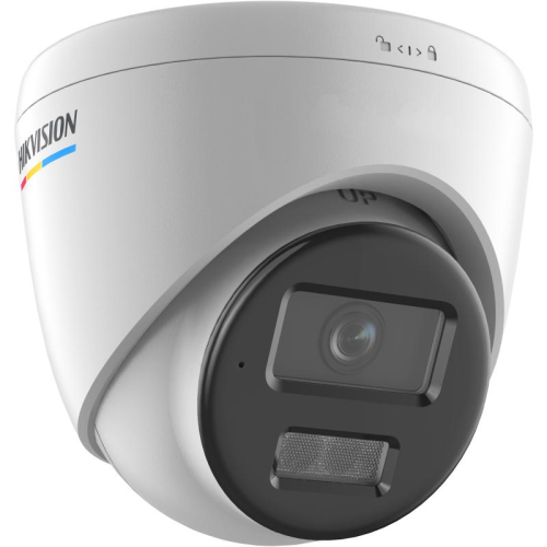 HIKVISION DS-2CD1347G2H-LIUF, 4Mpix, 2,8mm Lens, H265+, 30Mt Gece Görüşü, Dahili Mikrofon, Color Vu Lite, Full Time Color, Dome IP Kamera
