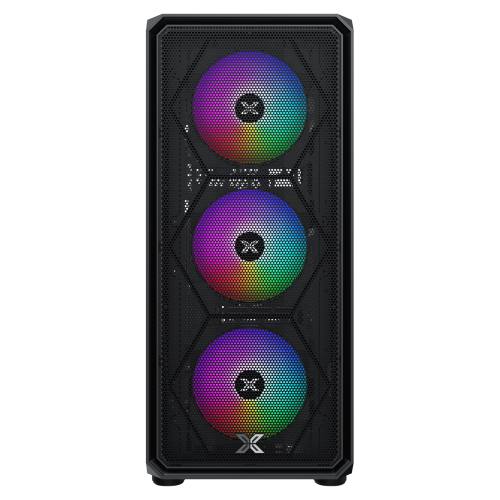 Xigmatek EN46476, Duo X ODIN II, 650W, Mesh Panel, Tempered Glass, RGB, ATX GAMING KASA