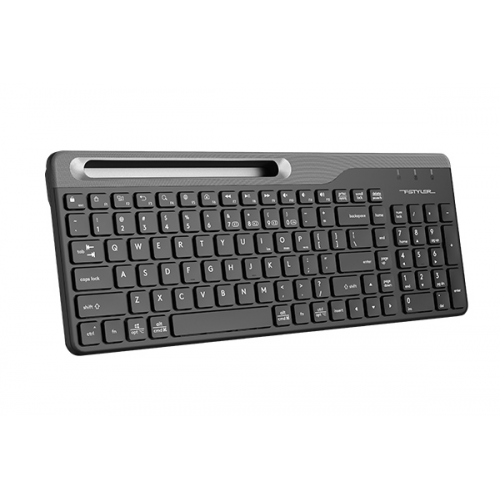 A4 TECH FBK25, Siyah, 2.4Ghz ve Bluetoot Kablosuz, Türkçe Q, Multimedya, KLAVYE
