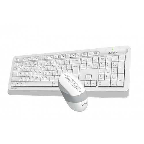 A4 TECH FG1010, Beyaz, FSTYLER, 2.4Ghz Kablosuz, Türkçe Q, Klavye Mouse Set