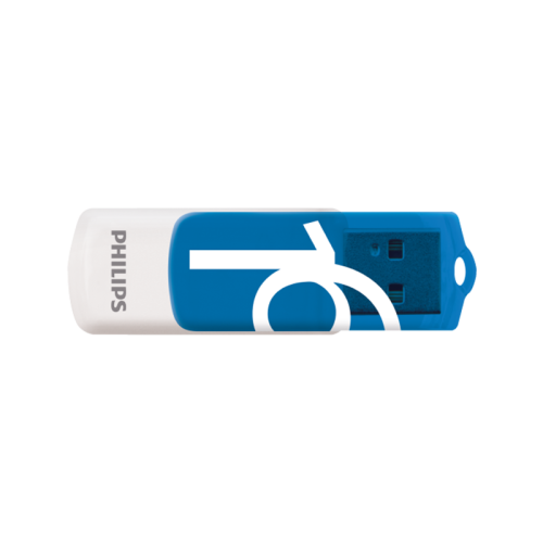 PHILIPS FM16FD05B, 16GB, USB 2.0, Vivid, Okyanus Mavisi, Flash Disk