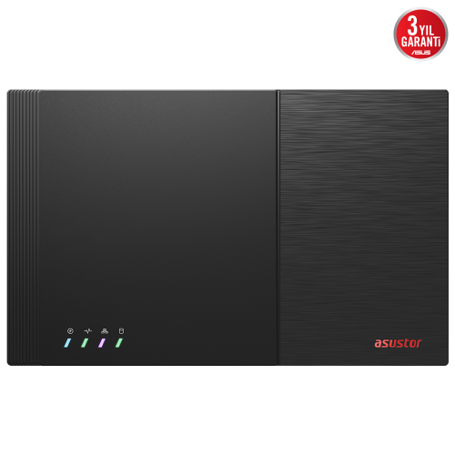 ASUSTOR FS6706T FLASHTOR 6, Intel N5105 CPU, 4Gb DDR4 Ram, (6x8TB) M.2 NVMe Yuvası, HDMI, 2x2.5GbE Network, 2xUSB 3.2, 2xUSB 2.0, Tower NAS (Yedekleme) Cihazı