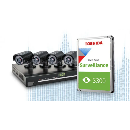 TOSHIBA S300, HDWT720UZSVA, 3.5", 2TB, 128Mb 5400 Rpm, 7/24 Güvenlik HDD