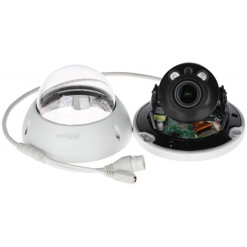 DAHUA IPC-HDBW1230R-ZS-2812-S5, 2Mpix, 2.8-12mm Motorize Lens, 40Mt Gece Görüşü, H265+, IP67, IK10, PoE, Dome, IP Kamera