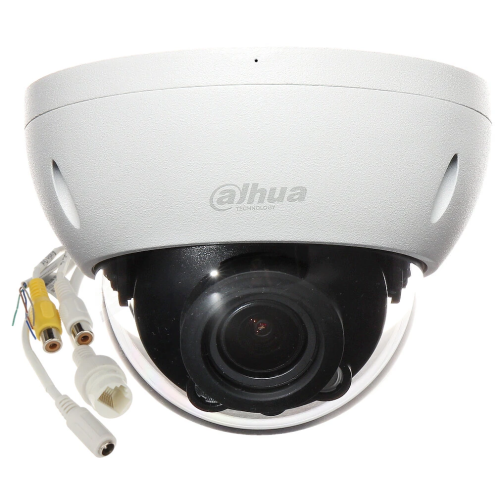 DAHUA IPC-HDBW2441R-ZAS-27135, 4Mpix, 2,7-13,5mm Motorize Lens, H265+,Starlight, 40Mt Gece Görüşü, Dahili Mikrofon, IP67, PoE Dome IP Kamera