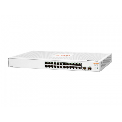 HP Aruba Instant On, JL812A, 1830-24G, 24Port, GigaBit, 2 Port Gigabit SFP, Yönetilebilir, Rack Mount Switch