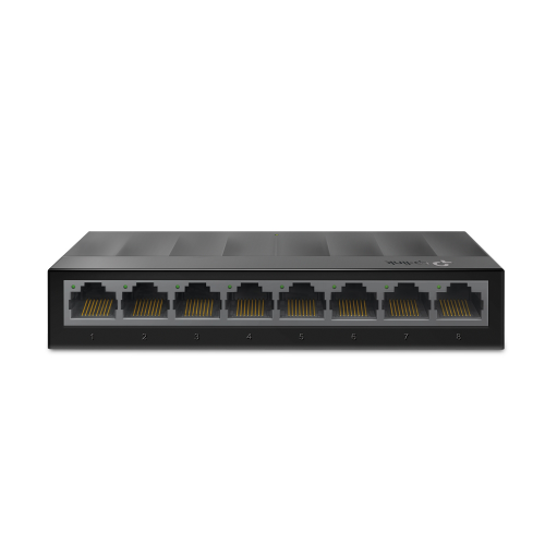TP-LINK LS1008G, Green Tech, 8 Port GigaBit, Yönetilemez, Masaüstü Switch
