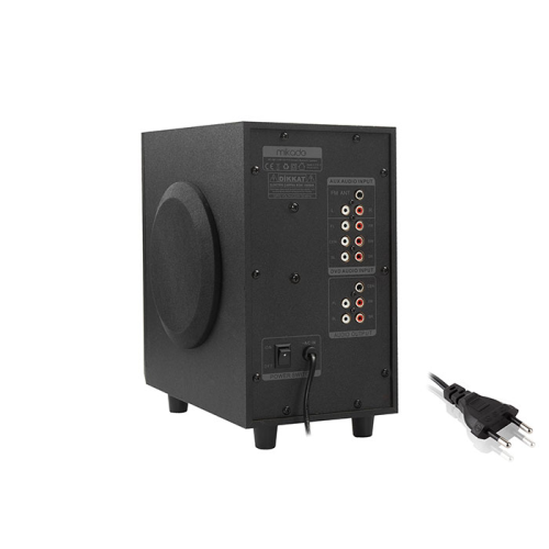 MIKADO MD-505, 70W, 5+1, Masaüstü, FM/BT/SD/USB, Siyah Kasa, Speaker