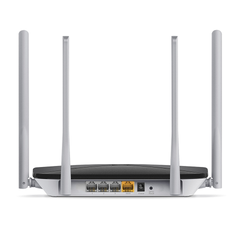 MERCUSYS AC12, AC1200, 4Port, 1200Mbps, DualBand, Masaüstü, Megabit, Router
