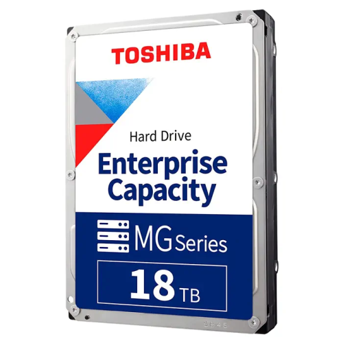 TOSHIBA ENTERPRISE, MG09ACA18TE, 3.5", 18TB, 512Mb 7200 Rpm, 7/24 Güvenlik, Data Center, Nas, Server, HDD