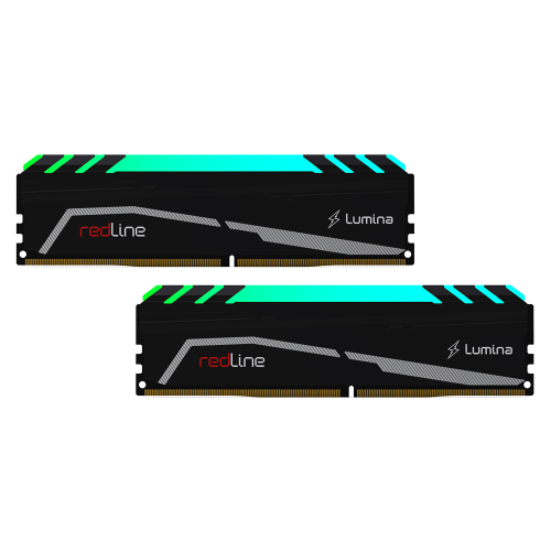 MUSHKIN redLine Lumina, MLA4C320GJJM8GX2, 2x8Gb Kit, 3200Mhz, DDR4, CL16, RGB, Desktop Gaming RAM (Soğutuculu)
