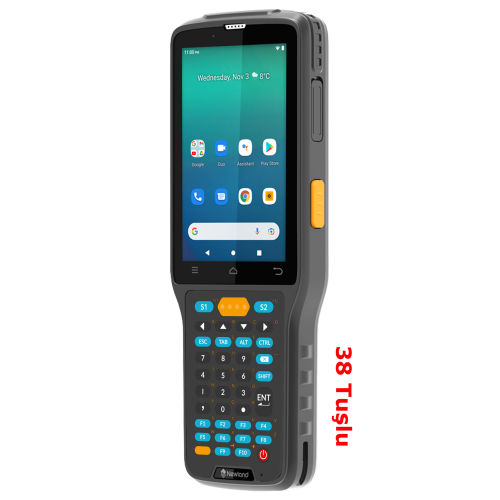 NEWLAND N7-PRO-W4-S3, Cachalot Pro II, Android 11, WiFi, Bluetooth, 4 GB RAM, 64 GB ROM, 2D Karekod, 4" Dokunmatik Ekran, El Terminali