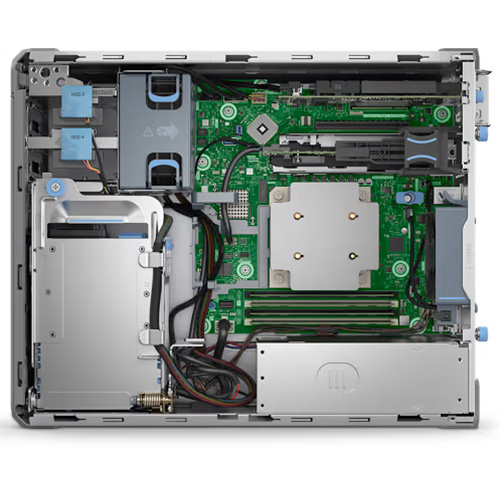 DELL PET160SPL1, T160, Intel Xeon E-2414, 16Gb DDR5 ECC UDIMM Ram, 1x2Tb HDD, 1x300W Power, Free Dos, TOWER, SERVER