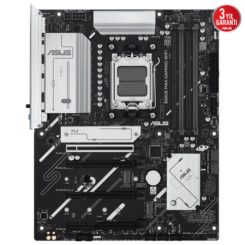 ASUS PRIME B850-PLUS WIFI, 4xDDR5, 3x M.2, HDMI, DP, Type-C, Wi-Fi 6E, Bluetooth v5.3, AM5 Soket GAMING Anakart