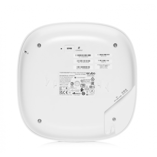 HP ARUBA R9B28A AP25, 4800Mbps Dual 4x4 MIMO, Wi-Fi 6, Wireles Access Point