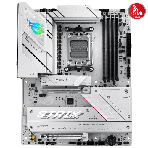 ASUS ROG STRIX B850-A GAMING WIFI7 NEO, 4xDDR5,  4xM.2, HDMI, DP, Type-C, PCIe 5.0, Wi-Fi 7, Bluetooth v5.4, AM5 Soket GAMING Anakart