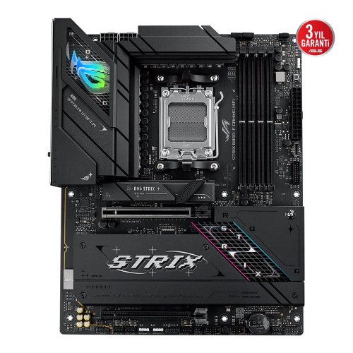 ASUS ROG STRIX B850-F GAMING WIFI, 4xDDR5, 4x M2, HDMI, DP, 2xType-C, Wi-Fi 7, Bluetooth v5.4, AM5 Soket GAMING Anakart