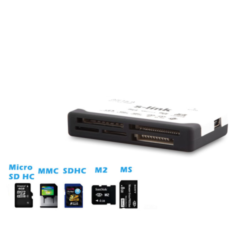 S-LINK SLX-A62, All In One, CARD READER, USB 2.0,