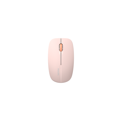 PHILIPS SPK7418P, Pembe, USB Nano 2,4Gh ve Bluetooth Kablosuz, 1600dpi, Optic, 3 Tuşlu Mouse