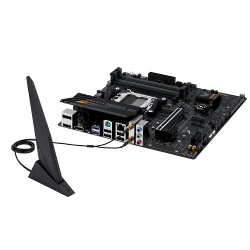 ASUS TUF GAMING A620M-PLUS WIFI, 4xDDR5, 2x M.2, HDMI, 2xDP, Wi-Fi 6, Bluetooth v5.3, AM5 Soket GAMING Anakart