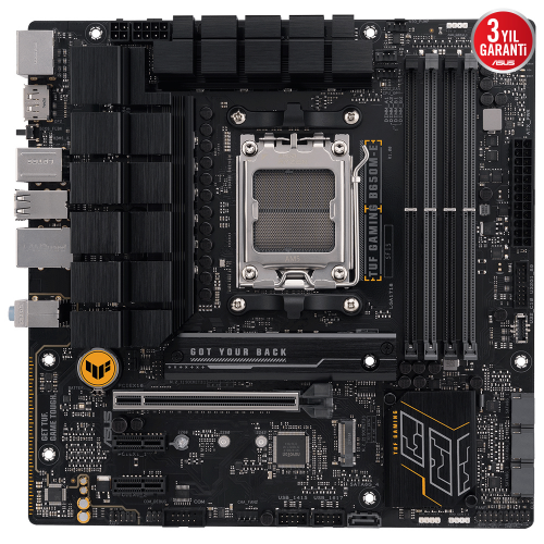 ASUS TUF GAMING B650M-E, 4xDDR5, 2x M.2, HDMI, 2xDP, Type-C, AM5 Soket GAMING Anakart