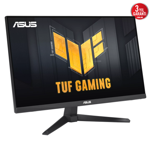 ASUS TUF GAMING VG249QE5A 23,8" 1ms, 146Hz, Full HD, DP, HDMI, Hoparlör, Fast IPS LED, ELMB Sync Premium, GAMING Monitör