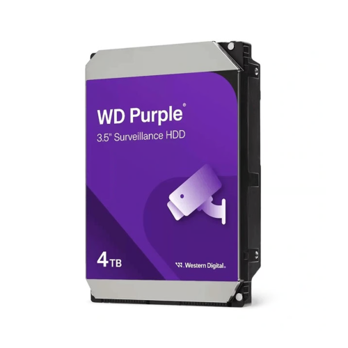 WD PURPLE WD44PURZ 3,5" 4TB, 128Mb, 5400 Rpm, 7/24 Güvenlik HDD (Türkiye Distribütörü Garantili)