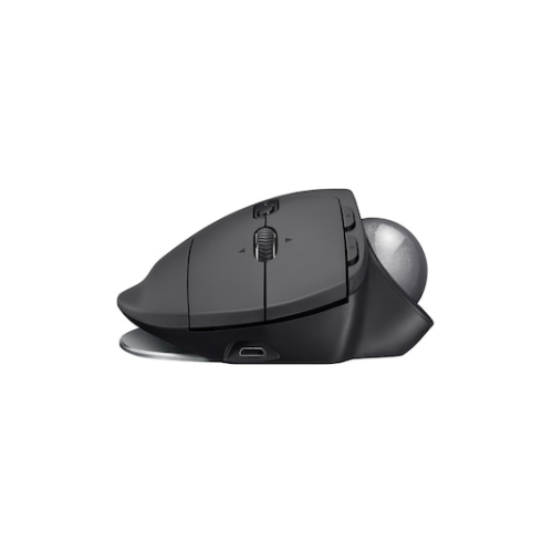 LOGITECH 910-007260, MX ERGO S Trackball Siyah,  Bluetooth, 2048dpi, Optik, 8 Tuşlu, Kablosuz, Mouse