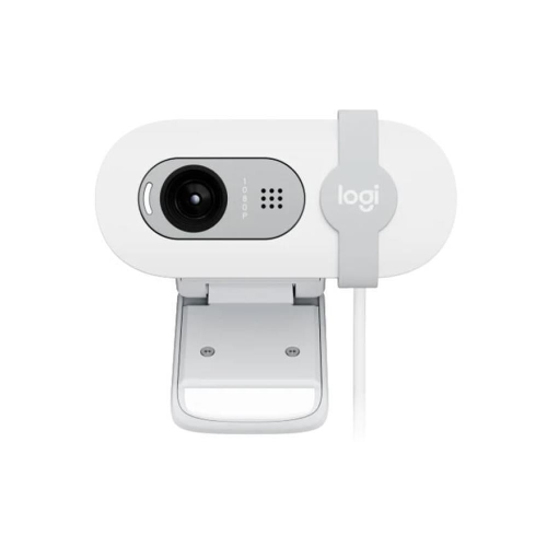 LOGITECH  960-001617, BRIO 100 WCM V-U0072, Full HD, Dahili Mikrofonlu, Beyaz Webcam