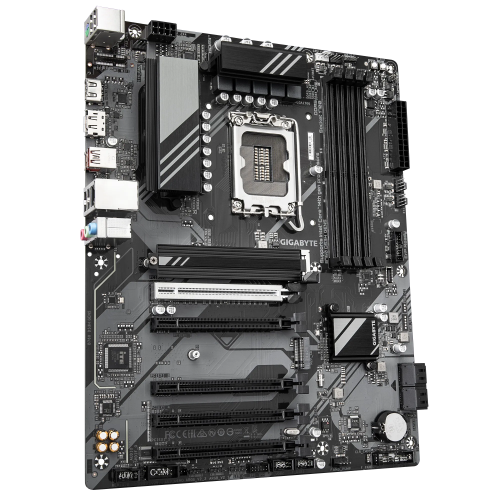 GIGABYTE B760 DS3H GEN5, 4xDDR5, 2xM.2, DP, HDMI, Type-C, 13-14.Nesil, LGA1700 Soket, Anakart