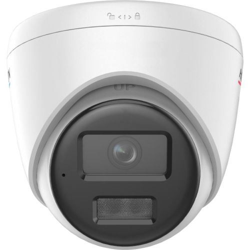 HIKVISION DS-2CD1347G2H-LIUF, 4Mpix, 2,8mm Lens, H265+, 30Mt Gece Görüşü, Dahili Mikrofon, Color Vu Lite, Full Time Color, Dome IP Kamera
