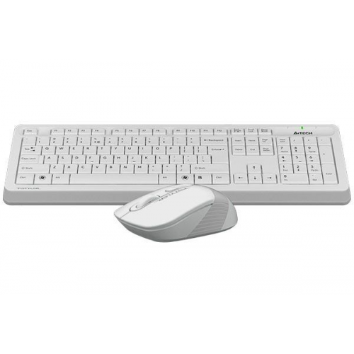 A4 TECH FG1010, Beyaz, FSTYLER, 2.4Ghz Kablosuz, Türkçe Q, Klavye Mouse Set