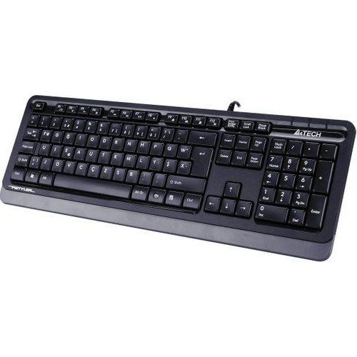 A4 TECH FK10, Gri, FSTYLER, USB Kablolu,  Türkçe F, Multimedya KLAVYE