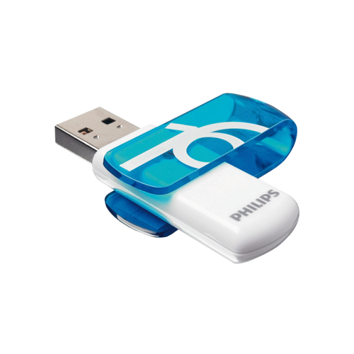 PHILIPS FM16FD05B, 16GB, USB 2.0, Vivid, Okyanus Mavisi, Flash Disk