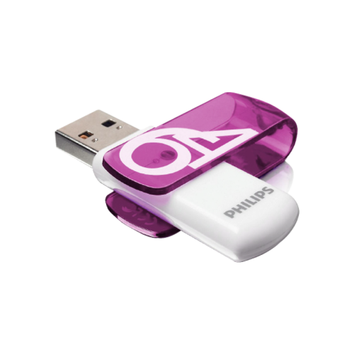 PHILIPS FM64FD05B, 64GB, USB 2.0, Vivid, Mor, Flash Disk