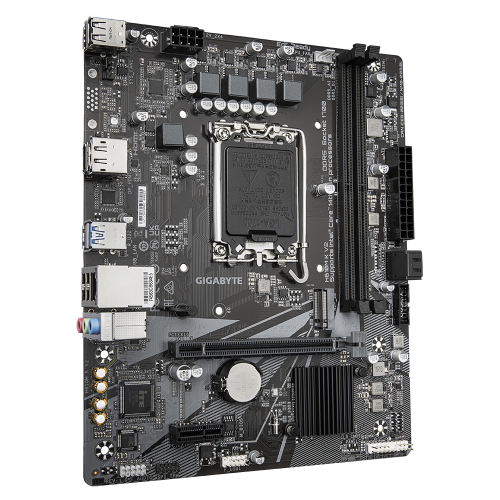 GIGABYTE H610M K V2, rev.1.0, 2xDDR5, M.2, DP, HDMI, 12-13.Nesil, LGA1700 Soket, Anakart