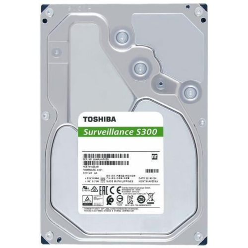 TOSHIBA S300, HDWT860UZSVA, 3.5", 6TB, 256Mb 5400 Rpm, 7/24 Güvenlik HDD