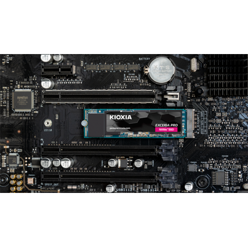 KIOXIA EXCERIA PRO, LSE10Z001TG8, 1TB, 7300/6400, Gen4, NVME PCIe M.2 2280, SSD