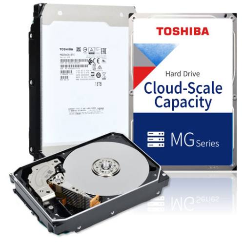 TOSHIBA ENTERPRISE, MG10AFA22TE, 3.5", 22TB, 512Mb 7200 Rpm, 7/24 Güvenlik, Data Center, Nas, Server, HDD