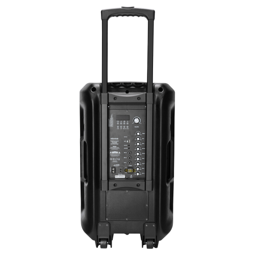 MICROLAB M63, 120W, Taşınabilir, BT/USB/AUX/TF/TWS, RGB Işıklı, Batarya, 2adet UHF Mikrofon, Karaoke/Parti, Bluetooth Speaker,