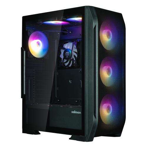 ZALMAN N7 Plus V2, 700W 80+, Mesh Panel, Tempered Glass, 6x120mm RGB Fan, ATX GAMING KASA