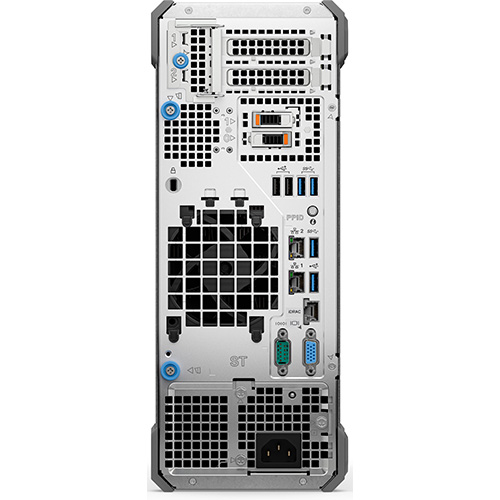 DELL PET160SPL1, T160, Intel Xeon E-2414, 16Gb DDR5 ECC UDIMM Ram, 1x2Tb HDD, 1x300W Power, Free Dos, TOWER, SERVER