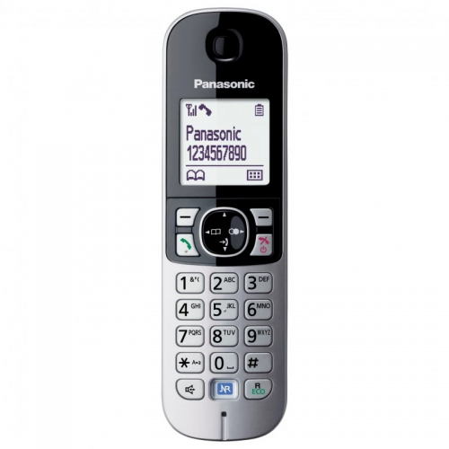 PANASONIC KX-TG6811 TELSİZ TELEFON (Siyah) 18 Saat Konuşma, 170 Saat Bekleme, 120 Kişilik Rehber
