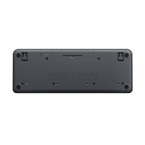 LOGITECH K250, Siyah, 920-013460, Bluetooth, Türkçe Q, Multimedya, Kompakt Klavye