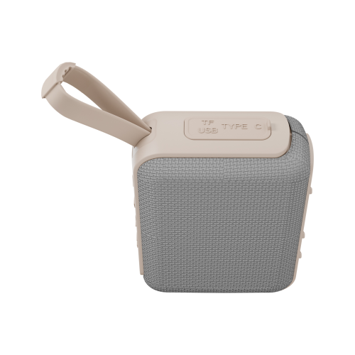 ASONIC AS-03, BEJ, 5W, BT/USB/TF/TWS, 1200mAh Batarya, Bluetooth V5.3, Kablosuz, Taşınabilir, Speaker